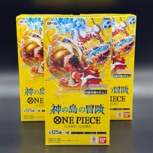 One Piece OP-15 Adventure on Kami's Island Booster Box JP
