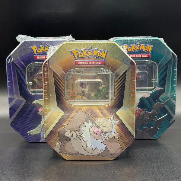 Pokemon Slaking ex Tin
