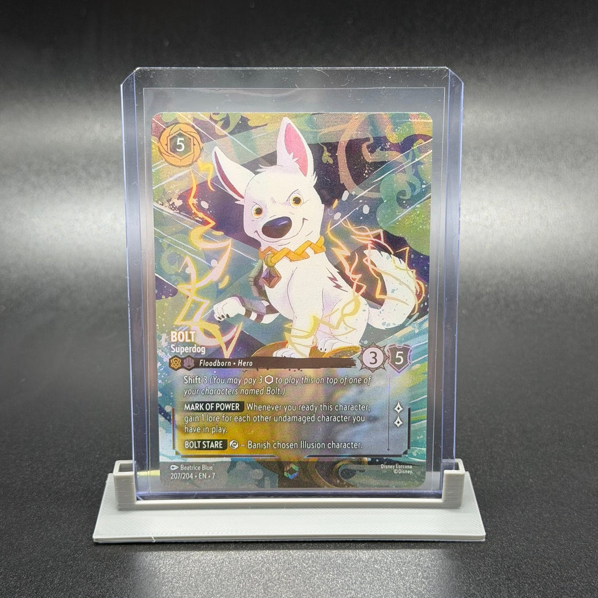 Bolt Superdog Enchanted 207/204 Lorcana Archazia's Island