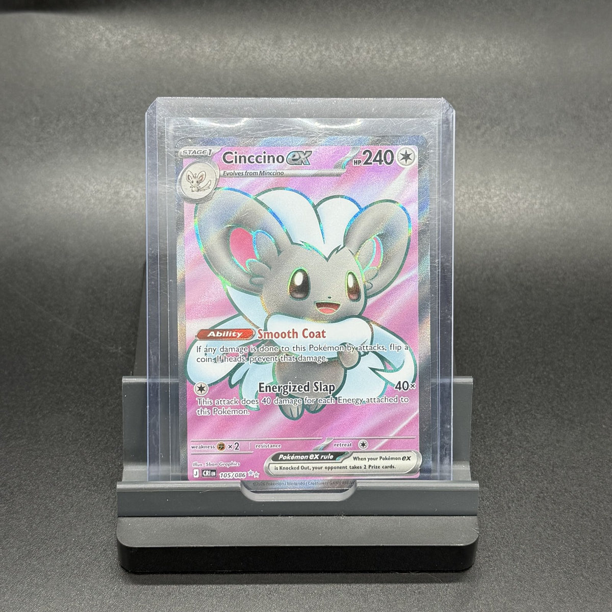 Cinccino ex - 105/086 - Chaos Rising (Pokemon) [EN]