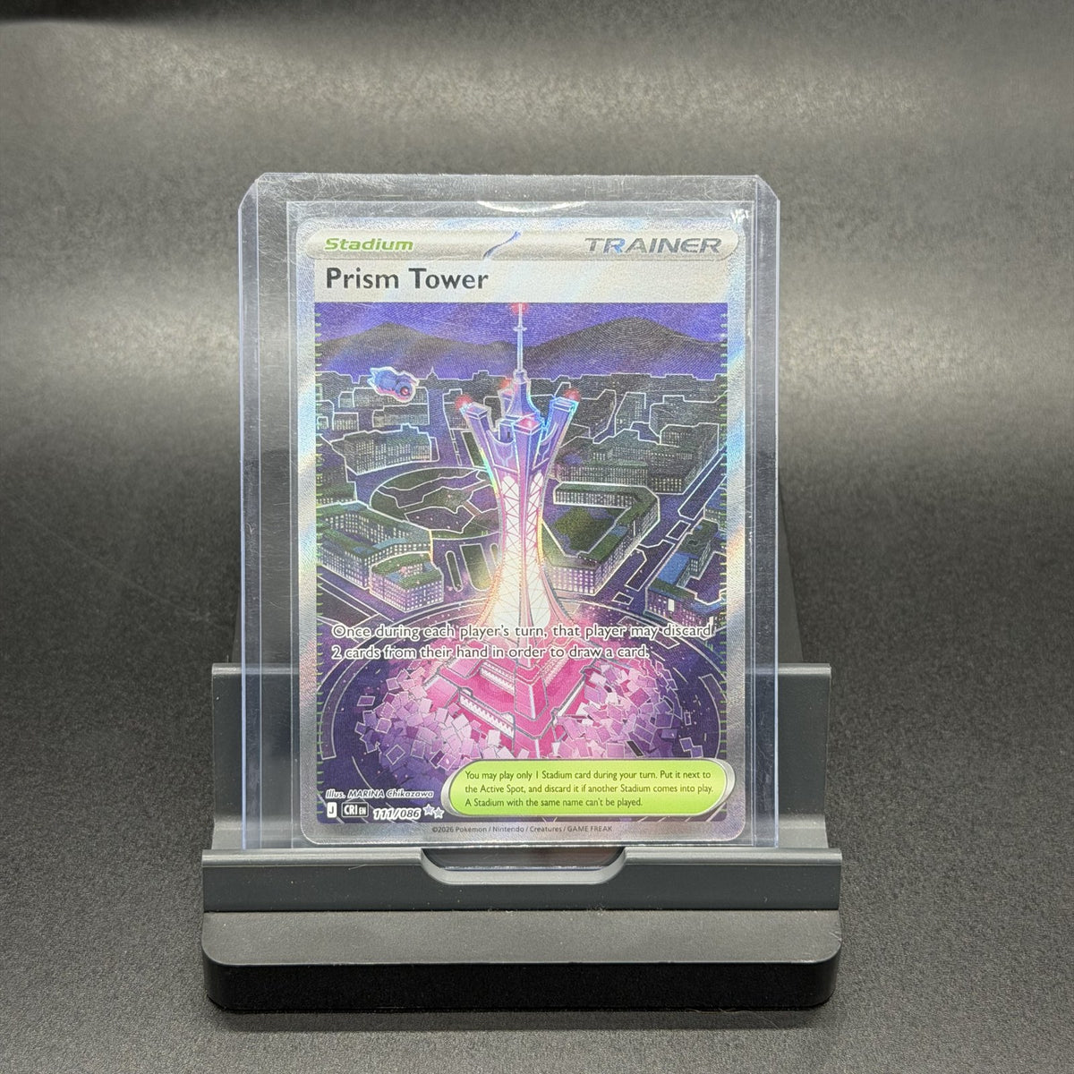 Prism Tower - 111/086 - Chaos Rising (Pokemon) [EN]