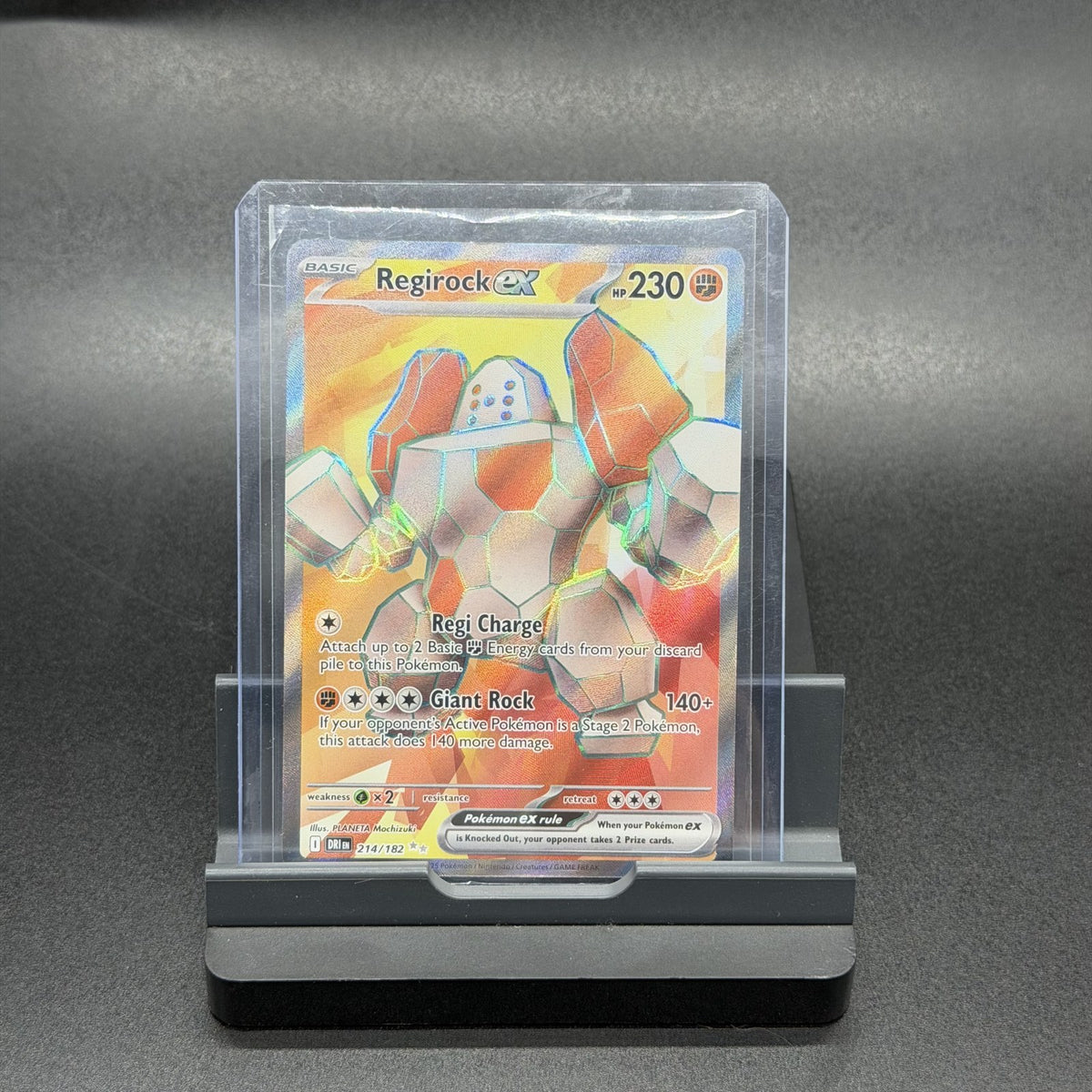 Regirock ex - 214/182 - Destined Rivals (Pokemon) [EN]