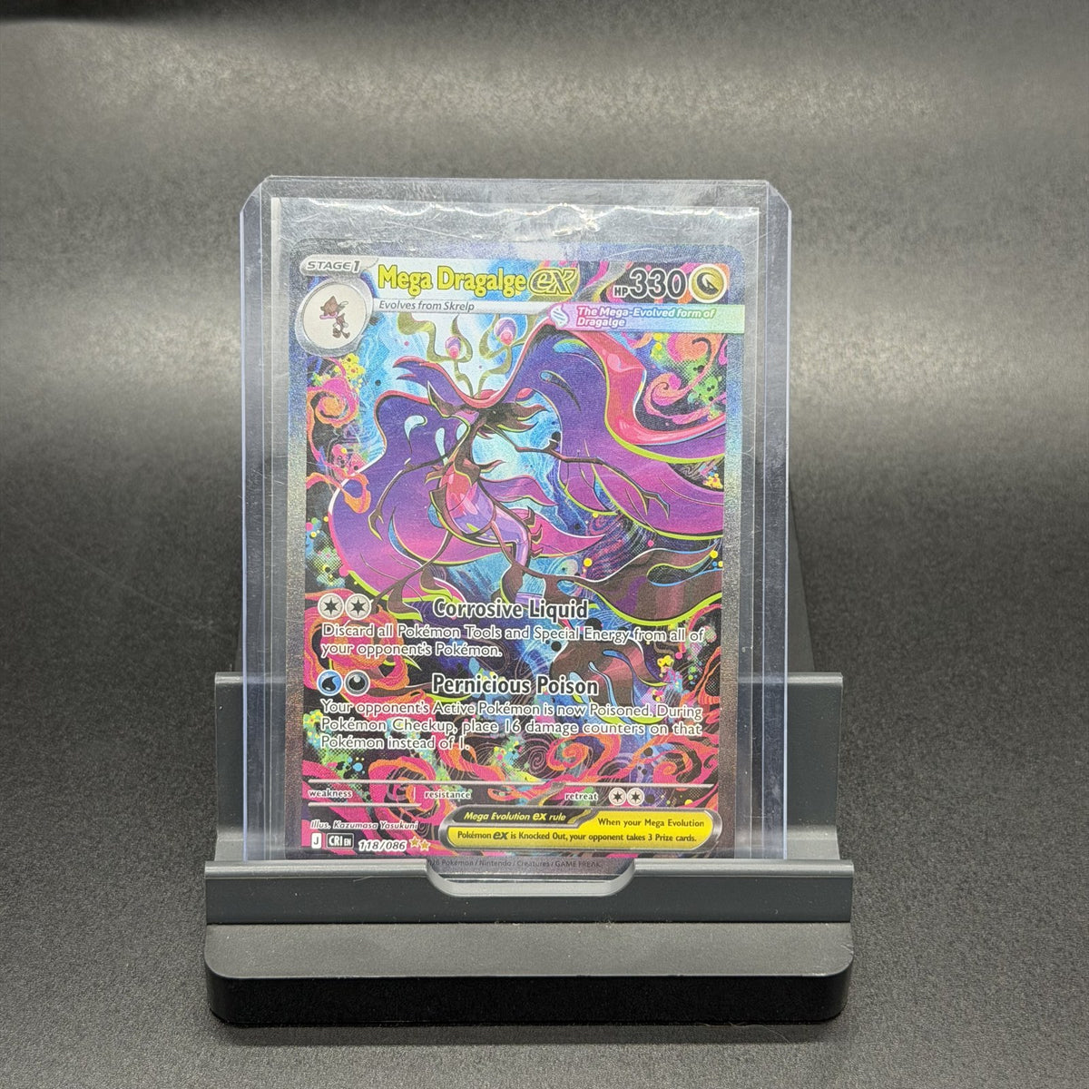 Mega Dragalge ex - 118/086 - Chaos Rising (Pokemon) [EN]