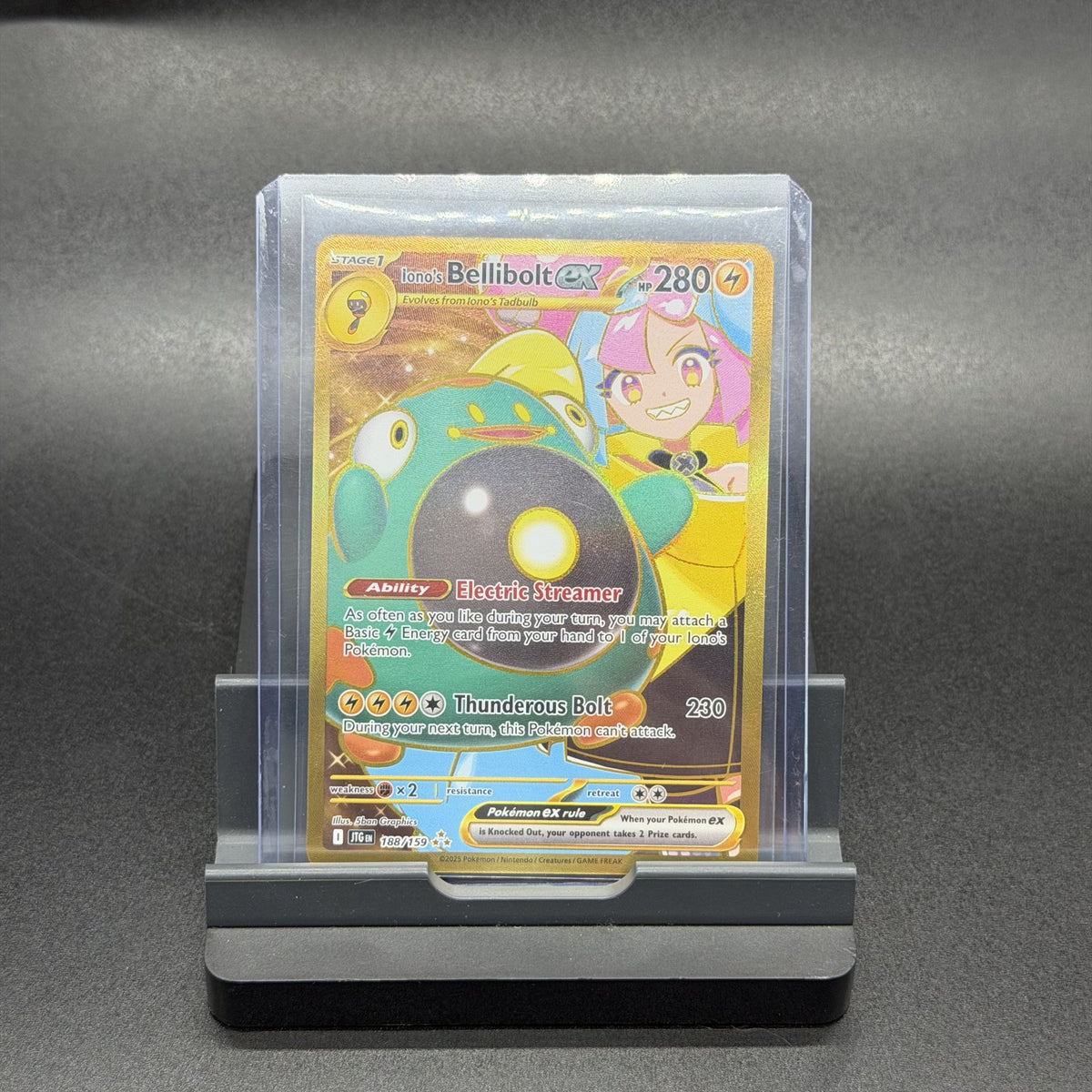 Iono's Bellibolt ex - 188/159 - Journey Together (Pokemon) [EN]