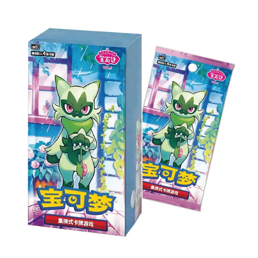 Pokémon TCG — Gem Pack Vol.5 Booster Box (CBB5C) — Simplified Chinese