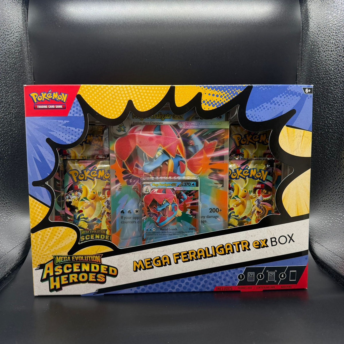 Pokémon TCG: Mega Evolution — Ascended Heroes Mega Feraligatr ex Box