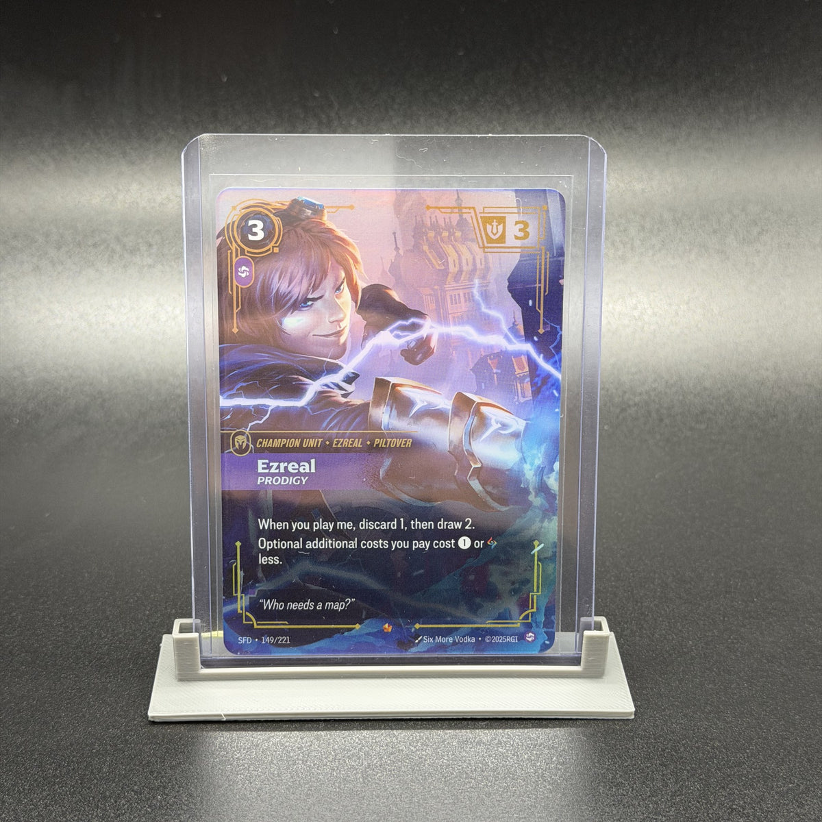 Ezreal - Prodigy 149/221 — Riftbound: League of Legends TCG — Spiritforged