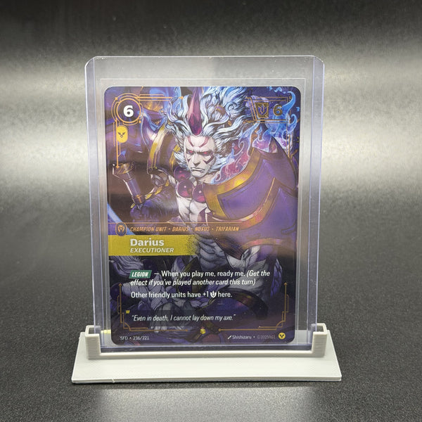 Darius - Executioner 236/221 — Riftbound: League of Legends TCG — Spiritforged